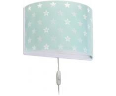 Dalber - Lampada da parete E-27, Stella verde, Multicolore, 31 x 14.5 x 22.5