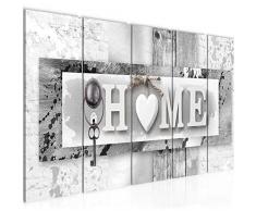 Quadro casa 200 x 80 cm - XXL Immagini Murale Stampa su Tela Decorazione da Parete Pronte per lapplicazione - 013755c