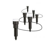 Osram Endura Garden DOT Picchetto LED da Giardino, Luce Calda 7 W, Grigio Scuro, 7 unitÃ