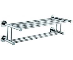 SANIBAÃO Saniban Complementi Accessori Bagno, Ottone, Cromo, Piccolo