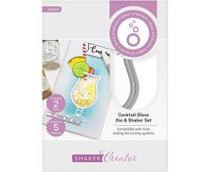 TONIC STUDIOS USA INC Cheers Shaker Set, Bicchiere da Cocktail, taglia unica