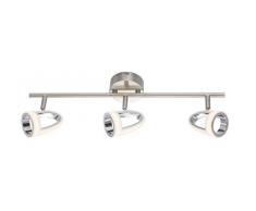 Globo LED Spotlight Rodrik, nichel