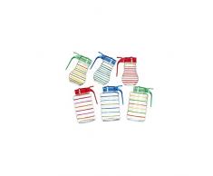 Home 9829000 dosamiele, Vetro, Multicolore, 12 UnitÃ 