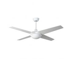EXO Lighting - Ventilatore da soffitto con luce MARINADADA bianco Ã132cm.