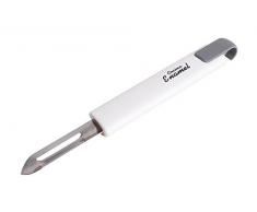 Cocina Enamel Home Blister pelapatate, Acciaio Inox, Bianco, 3Â x 9Â x 24Â cm