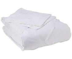 Heckett Lane Biancheria da Letto in Raso makò Cromer 200 x 220 (60 x 70) Bianco