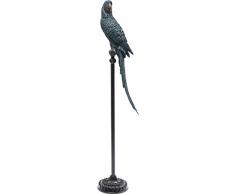 KARE Parrot Petrol Statuetta Decorativa, Multicolore, One Size