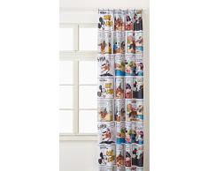 AG Design fcsl 7146 Disney Mickey Mouse, cameretta bambini tenda/tenda, 1 Parte, plastica, Multicolore, 140 x 245 cm