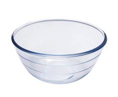 San Ignacio Q3008 Ciotola 21 cm 2 litri borosilicato mediterraneo vetro temperato