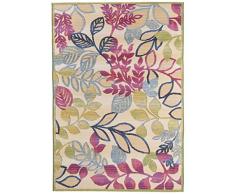 benuta - Tappeto per Interni ed Esterni Artis, Multicolore, 80 x 165 cm, per Salotto e Camera da Letto