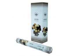 GREEN TREE CANDLE 8903664100227Â Musk Bastoncini di Incenso, 20Â Pezzi