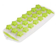 Fackelmann 47099 Forma Ghiaccio con Fondo in Silicone, silcione, Verde