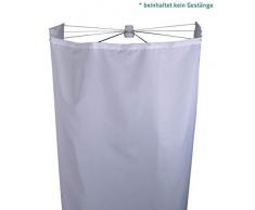 RIDDER Madison Tenda da Doccia in Tessuto, Poliestere, Bianco, 210x180 cm