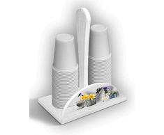 Lupia Portabicchieri, Blu, Taglia Unica