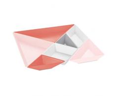 Koziol 3480333 TANGRAM READY - Ciotola per snack con finger food, tapas, antipasti, sushi, ciotola, decorazione da tavolo, feste, Centerpiece, plastica