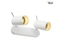SLV, Lampada da parete o soffitto a 2 faretti, GU10