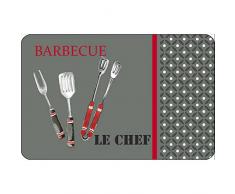 Il Giardino delle cicale BBQ Set di Tavolo, Plastica, Senza, 28,5Â x 44Â cm