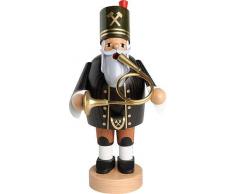 KWO Olbernhau 21180 - Brucia incenso Minatore con Corno, 20 cm