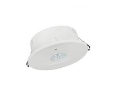 Ledvance Emergency Downlight DN120 Auto Faretto da Incasso, Bianco
