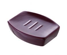 FERIDRAS Parigi Portasapone, Viola, 3x9x12 cm,