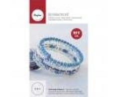 Rayher 15393000Â bastel Confezione Gioielli Bracciale da Donna Gioielli Fai Da Te con istruzioni, diverse parti, Blu, 16Â x 10Â x 0.1Â cm