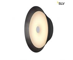 SLV BATO 35 CW, lampada da parete e da soffitto per interni, nero, LED, 2700 K, in alluminio, 15 W