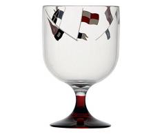 Marine Business Regata Calice di Vino Mini impilabile, Multicolore, 7Â x 7Â x 11.2Â cm, 6Â Pezzi
