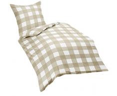 Fleuresse Riva 143389Â FB. 27Â Biancheria da Letto in Tessuto fine, Cotone, 220,0Â x 155,0Â X 0,5Â Cm, Beige