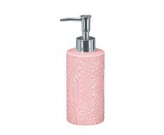 Kleine Wolke Mandalay Accessoires - Dispenser per Sapone, in gres, Colore: Rosa