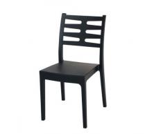 Areta Sedia, Antracite, Taglia Unica,