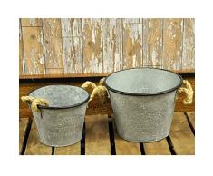 M S L - Vaso in vetro soffiato con coperchio