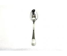 MEPRA - Cucchiaio da Portata Michelangelo, in Acciaio Inox, 25,12 x 6,88 x 4,38 cm, Colore: Argento