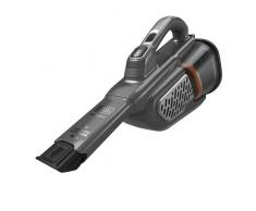 BLACK+DECKER BHHV520JF-QW Aspiratore Ricaricabile Aspirabriciole Litio, 36Wh, capacità Contenitore 700ml, Azione Ciclonica, con Accessori e Jack di Ricarica, Noir & Titanium, 18V