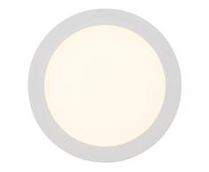 Brilliant, Lampada rotonda da incasso, LED integrato, 18,0 W, classe di efficienza energetica A+, 1620 lumen, 3000 kelvin
