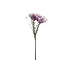 Europalms pianta Artificiale Ramo di Magnolia Eva, Viola, Standard