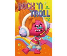 Trolls - DJ - Film Poster Plakat Druck - GrÃ¶Ãe 61x91,5 cm