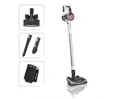 PM Company MPM MOD-35 - Aspirapolvere Senza Cavo, con Filtro HEPA, ciclonico, Pannello LED, Regolazione di Potenza, Potente, Senza Sacchetto, 24 V, Pieghevole