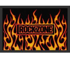 Empire Merchandising GmbH, 623355, Zerbino in Polipropilene, con Scritta: Rockzone, 60 x 40 cm, Multicolore (Bunt)