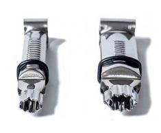 silikomart Wonder Crimper - Pinza per Decorazione di Torte, Design Irregolare, in Acciaio Inox Holly Cactus