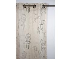 FENETRE SUR COUR Tenda Sedia Lino 140x260