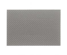 Kela Plato Tovagliette allAmericana in plastica, Colore Grigio Chiaro, 45 x 30 cm