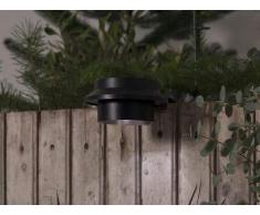 STAR illuminazione da esterno, Plastica, Nero, 6Â x 12Â x 16.5Â cm