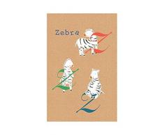 Komar Quadro da Parete ABC Animal Y, Poster, Immagine, Soggiorno, Camera da Letto, Decorazione, Stampa Senza Cornice Disponibile in Tre Misure, Multicolore, P036Z-50x70