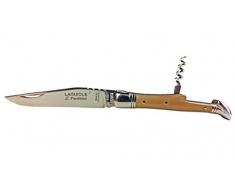 LAGUIOLE Tradition 7620 CP2 I/2 Coltello Tascabile, Acciaio Inossidabile, Biondo, 0 cm