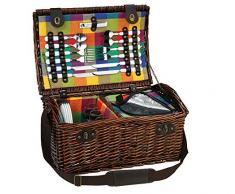 Cilio Cestino da Picnic Cestino da Picnic LAVENO, Marrone, M, 156614