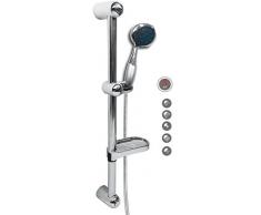 artex Spa 19.32.01 Doccetta con 5 Funzioni, Asta Regolabile, Porta Sapone e Tubo Flessibile