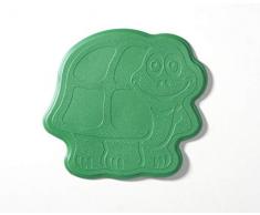 RIDDER Turtle - Tappetino per Vasca da Bagno XXS, in Gomma Sintetica (TPE = elastomero termoplastico), Verde, ca. 11 x 13 cm