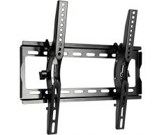 MOOL - Supporto da Parete per TV LCD/LED e al Plasma da 17 a 37, con capacità di carico Fino a 40 kg, Colore: Nero