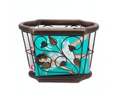 Stylla Londra Designer Handmade portariviste, Legno, Marrone, 13.97Â x 36.83Â x 26.67Â cm