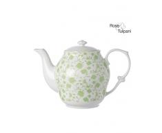 ROSE E TULIPANI R154300012 Mayflower Green Teiera con Coperchio